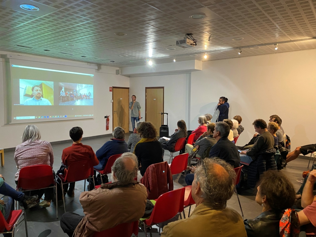 Intervention De Julio AHUMADA GONZALEZ En Visoconférence Depuis Le Chili (2)